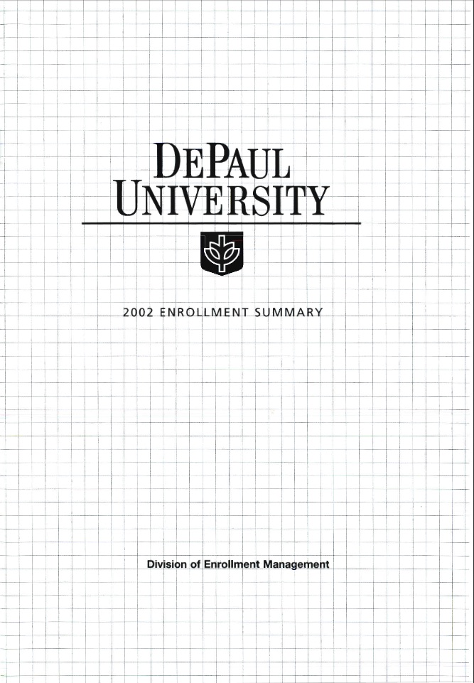 2002 Enrollment Summary Book