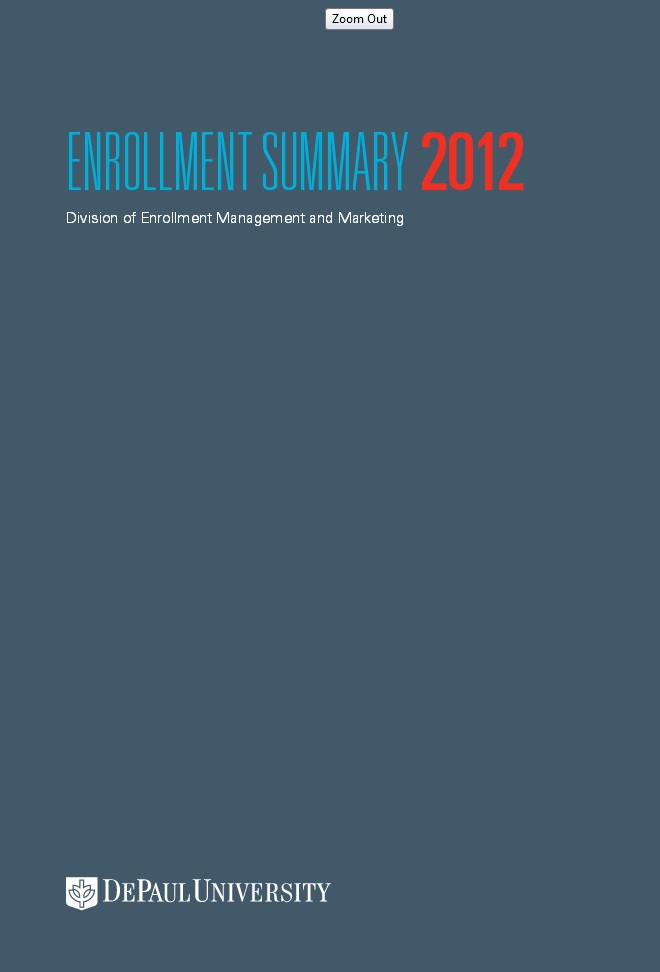 2012 Enrollment Summary