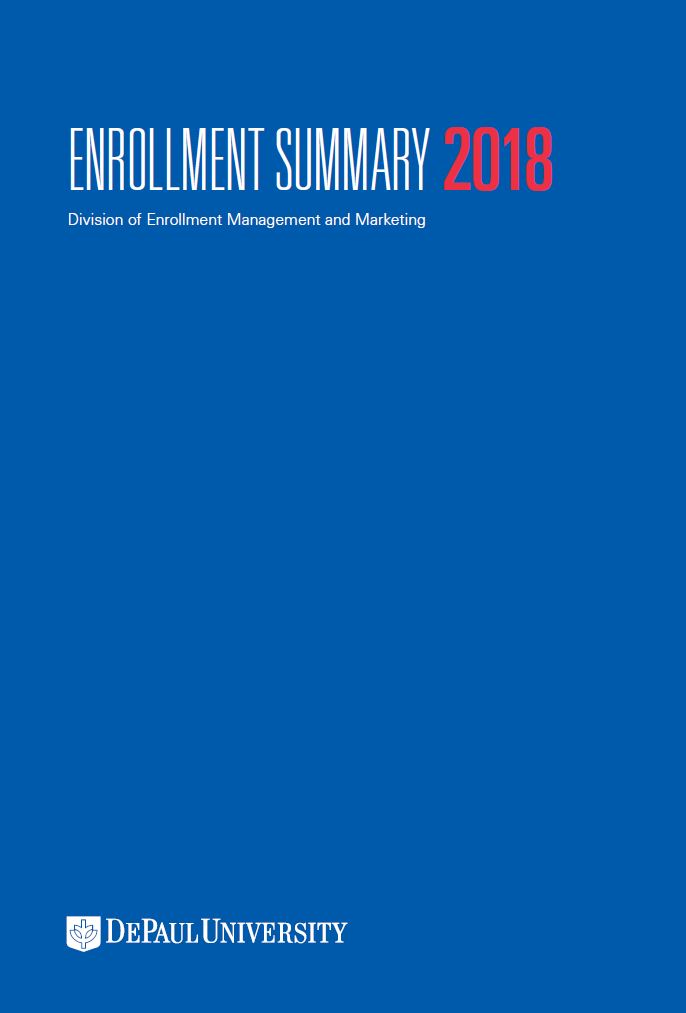 2018 Enrollment Summary Book
