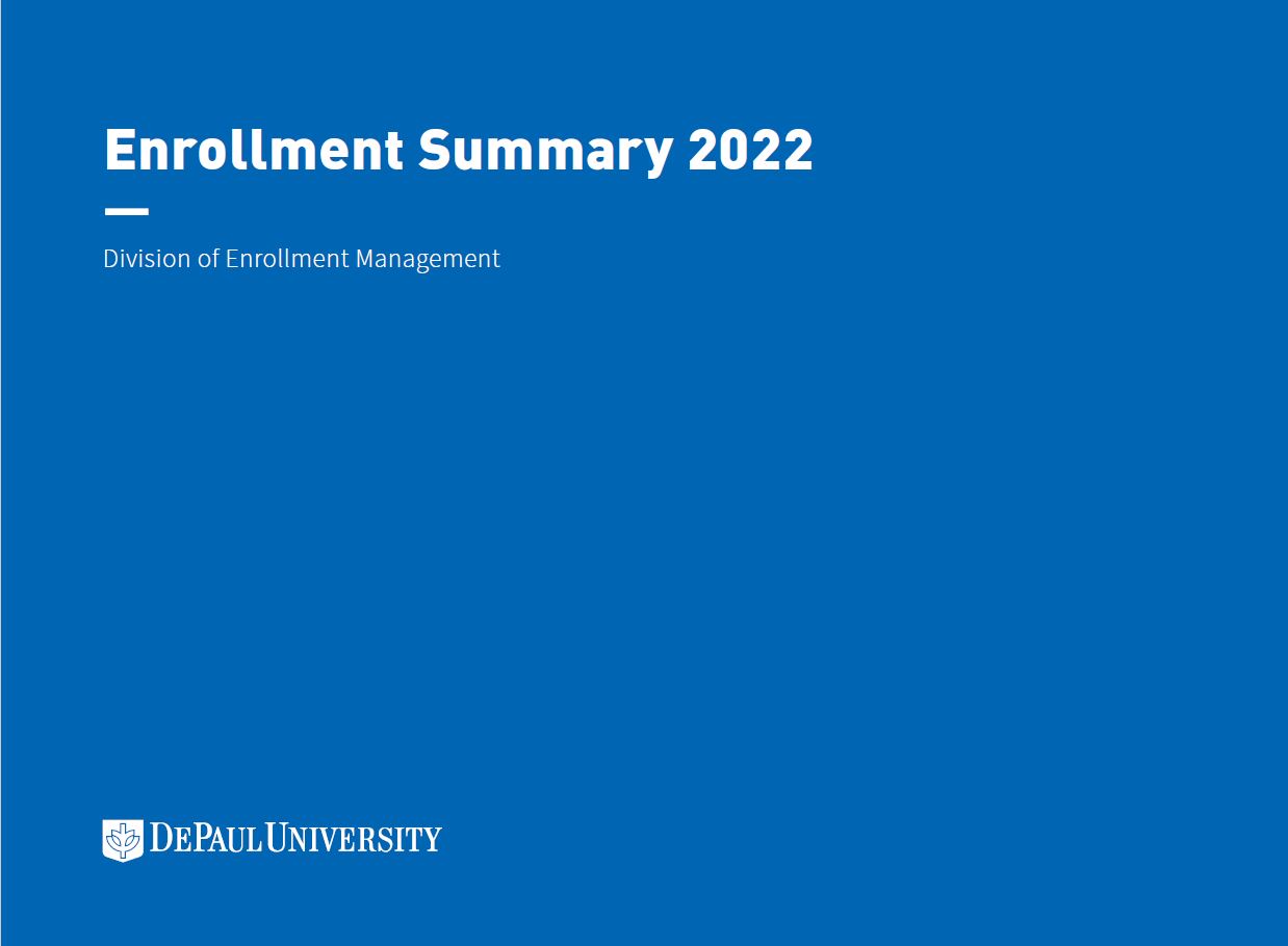 2022 Enrollment Summary Book
